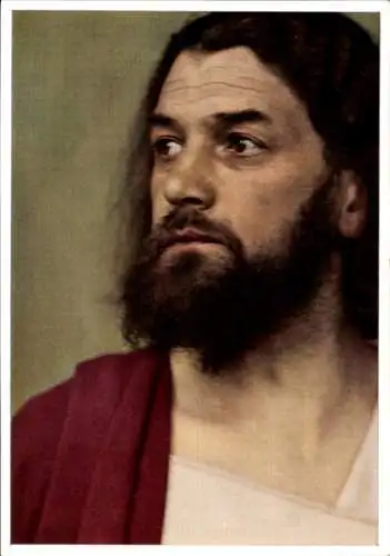 Ak Oberammergau in Oberbayern, Passionsspiele 1934, Darsteller Alois Lang als Jesus