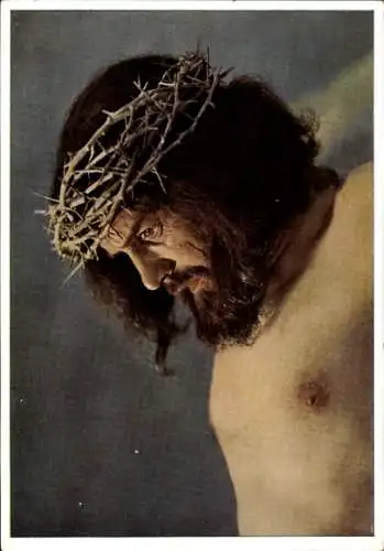 Ak Oberammergau in Oberbayern, Passionsspiele 1934, Christus am Kreuz