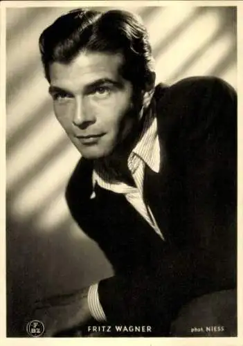 Ak Schauspieler Fritz Wagner, Portrait