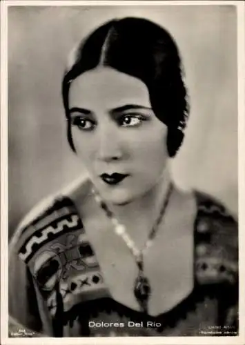 Ak Schauspielerin Dolores Del Rio, Portrait