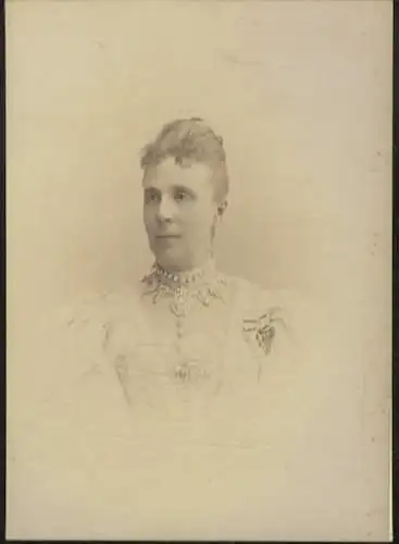 Cabinet Foto Portrait Prinzessin Marie von Preußen