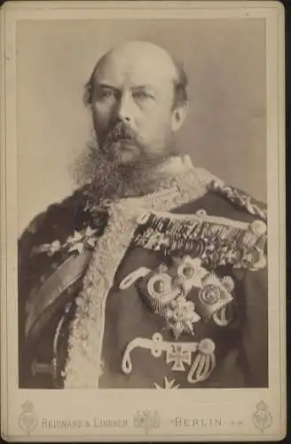Cabinet Foto Portrait Prinz Friedrich Carl von Preußen