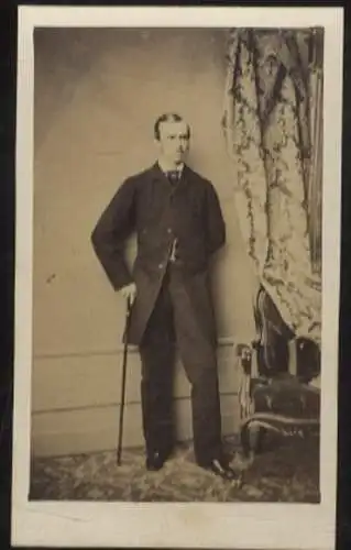 CdV Portrait Ludwig IV. von Hessen-Darmstadt