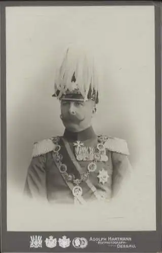 Cabinet Foto Friedrich II. Herzog von Anhalt