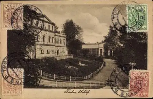 Ak Cieszyn Teschen Schlesien, Schloss