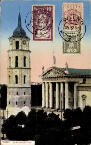 Ak Vilnius Wilna Litauen, Kathedral-Kirche