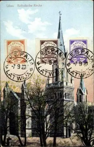 Ak Liepaja Libau Lettland, Katholische Kirche
