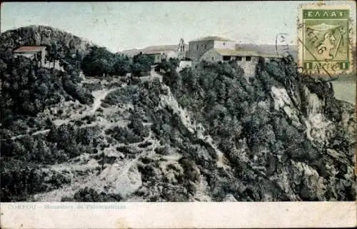 Ak Korfu Griechenland, Kloster Peleocastrizza