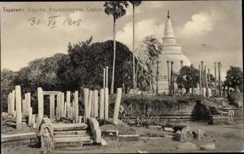 Ak Anuradhapura Sri Lanka, Tuparama Dagoba