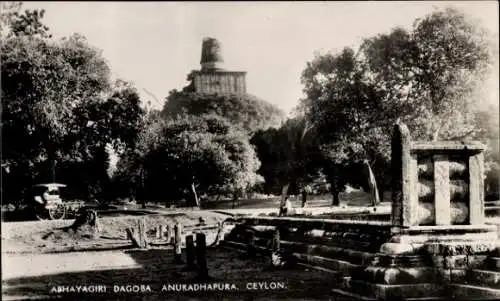 Ak Anuradhapura Sri Lanka, Abhayagiri Dagoba
