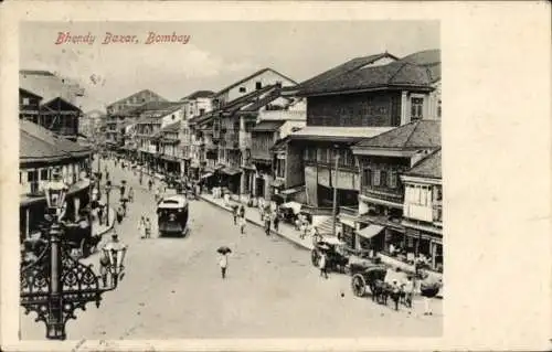 Ak Mumbai Bombay Indien, Bhendy Bazar