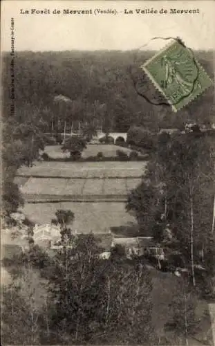 Ak Mervent Vendée, La Vallee