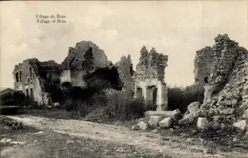 Ak Bras sur Meuse, Ruinen
