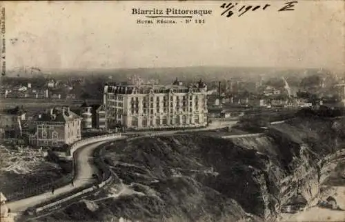 Ak Biarritz Pyrénées Atlantiques, Hotel Regina