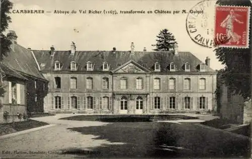 Ak Cambremer Calvados, Abbaye du Val Richer, transformee en Chateau