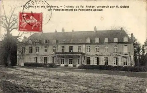 Ak Saint Ouen le Pin Calvados, Chateau de Guizot, ancienne Abbaye du Val Richer