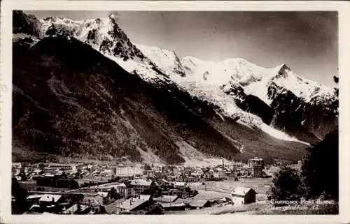 Ak Chamonix Mont Blanc Haute Savoie, Panorama