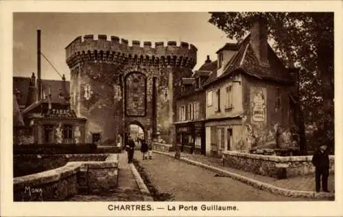 Ak Chartres Eure et Loir, Porte Guillaume