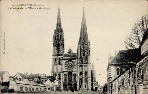 Ak Chartres Eure et Loir, Kathedrale