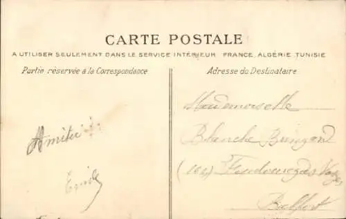 Ak Besançon Doubs, Fontaine des Dames