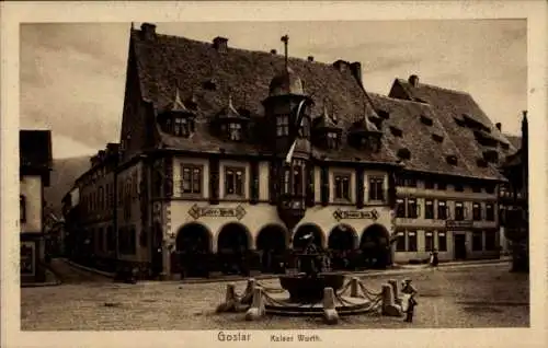 Ak Goslar am Harz, Kaiserworth