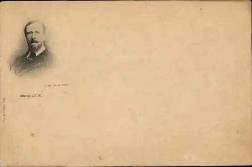 Ak Schriftsteller und Politiker Paul Deroulede, Portrait