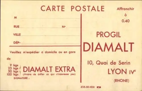 Ak Reklame, Diamalt Extra, Progil, Lyon