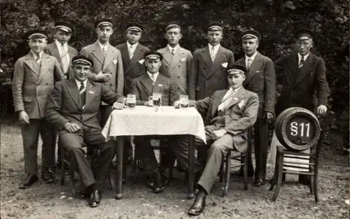 Studentika Foto Ak Erfurt in Thüringen, Studenten, Bierfass