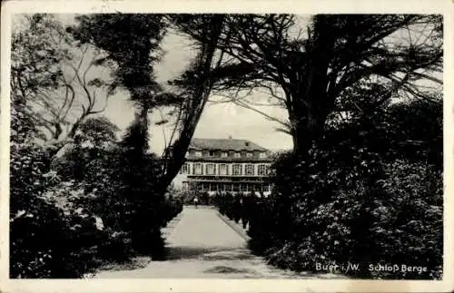 Ak Buer Gelsenkirchen im Ruhrgebiet, Schloss Berge