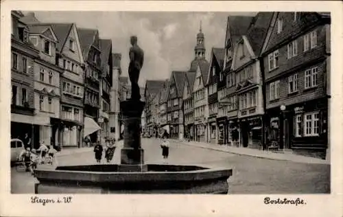 Ak Siegen in Westfalen, Poststraße