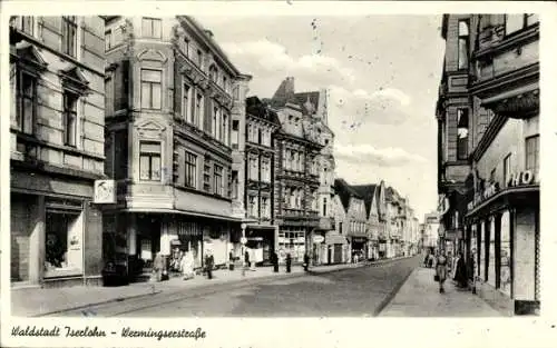 Ak Iserlohn im Märkischen Kreis, Wermingserstraße, Geschäfte