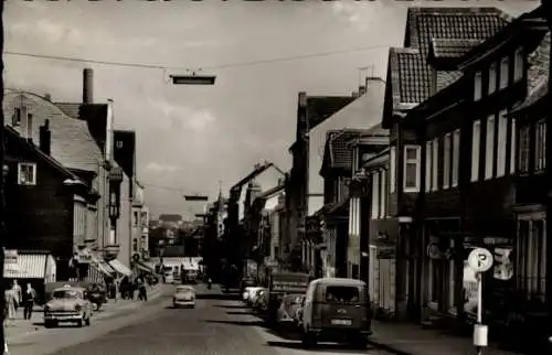 Ak Gevelsberg im Ruhrgebiet, Mittelstraße, Geschäfte, Fahrzeuge