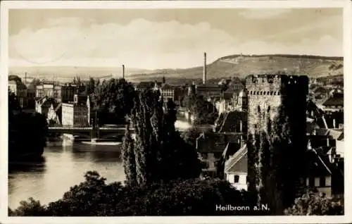 Ak Heilbronn am Neckar, Teilansicht