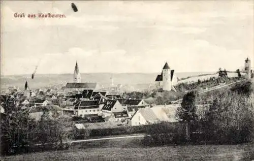 Ak Kaufbeuren an der Wertach in Schwaben, Gesamtansicht