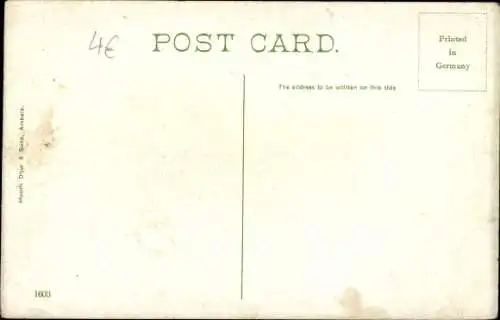 Passepartout Ak Karachi Karachi Pakistan, Frere Hall, Queens Statue und Musikpavillon