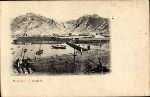 Ak Aden Jemen, Partie am Ufer