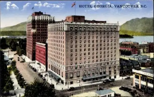 Ak Vancouver British Columbia Kanada, Hotel Georgia