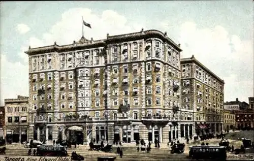 Ak Toronto Ontario Kanada, King Edward Hotel