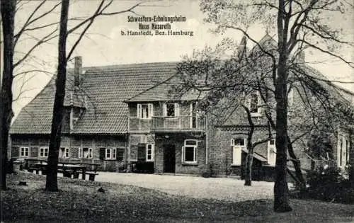Ak Hanstedt in der Nordheide, Schwestern-Erholungsheim Haus Nazareth