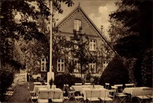 Ak Hamburg Harburg Sinstorf, G. Wendt's Gasthaus, Garten