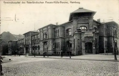 Ak Hamburg Eimsbüttel Schlump, Vereinshospital des Vaterländischen Frauen-Hülfs-Vereins