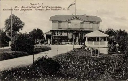 Ak Hamburg Wandsbek Poppenbüttel, Gasthof Zur Alsterschlucht