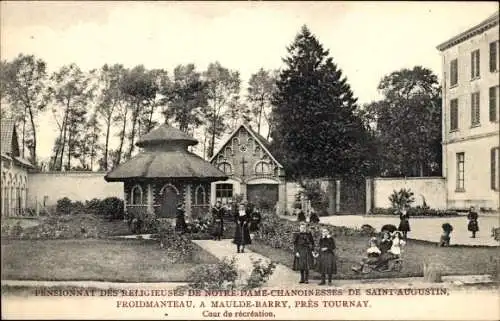 Ak Maulde Barry Wallonie Hainaut, Internat der Ordensleute der Kanonikerinnen von Notre Dame