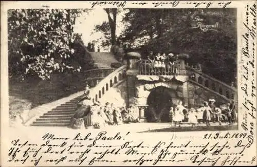 Ak Hamburg Mitte Altstadt, Botanischer Garten