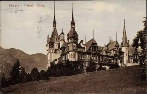 Ak Sinaia Rumänien, Castelul Peles