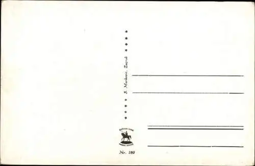 Ak Zagreb Kroatien, Hotel Esplanade