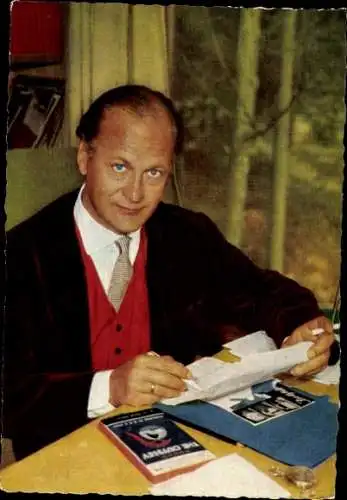 Ak Schauspieler Curd Jürgens, Portrait