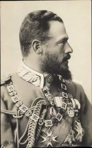 Ak Prinz Ludwig Ferdinand von Bayern, Portrait