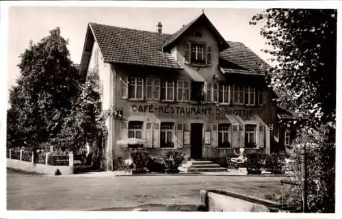 Ak Hirtzbach Hirzbach Elsass Haut Rhin, Restaurant de l'Illberg
