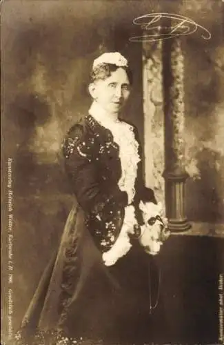 Ak Großherzogin Luise von Baden, Portrait
